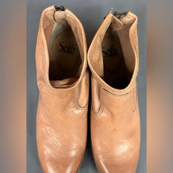 Sofft Women's Aisley Bootie In Rose Taupe Size 9 - Picture 3 of 10